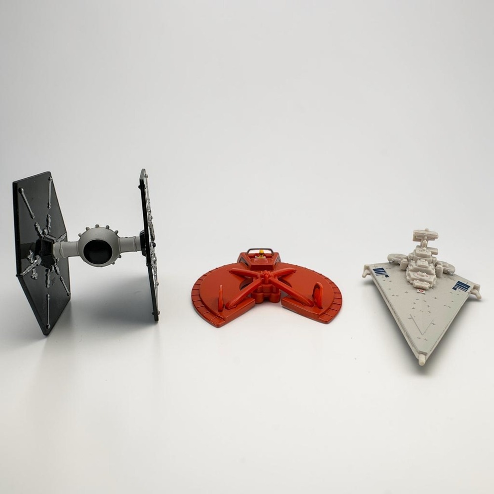Hot Wheels Star Wars Concept Series TIE Fighter Landspeeder Star Destroyer READ